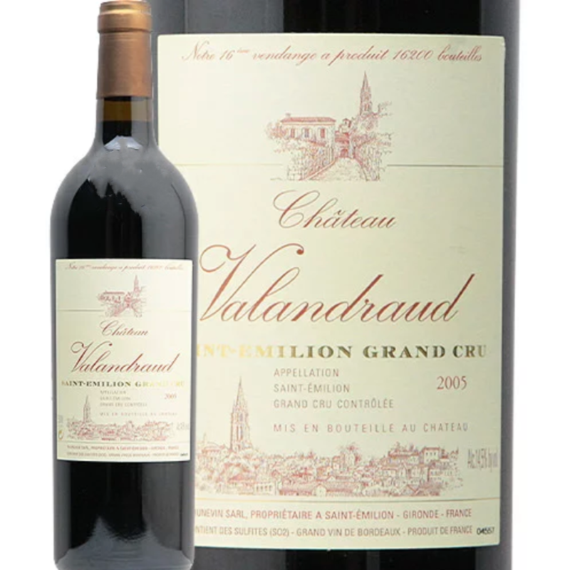 2005 Château Valandraud, France, 750ml